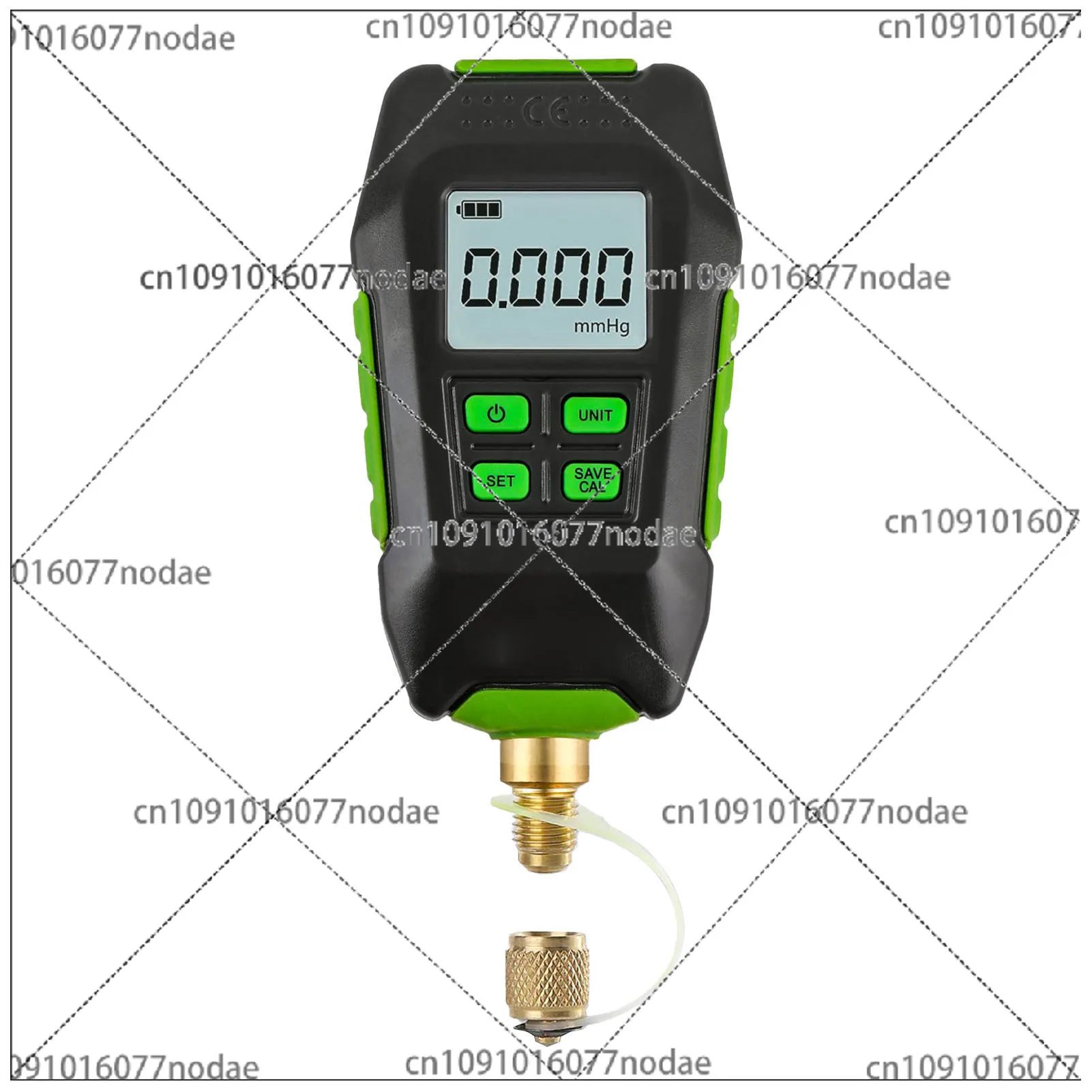 Digital Vacuum Gauge 0‑10000Pa 7/16inch 20UNF Interface Backlit Display Vacuum Micron Meter for Atmospheric Environment