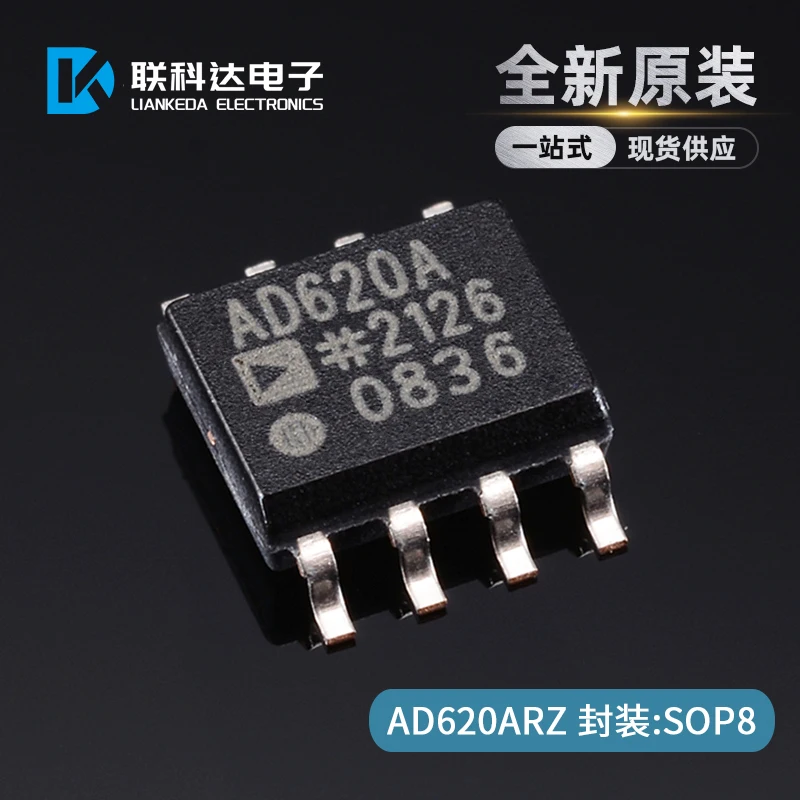 Ad620arz-reel7 Ad620ar Low Power Instrumentation Amplifier Chip Package Sop8 New Original