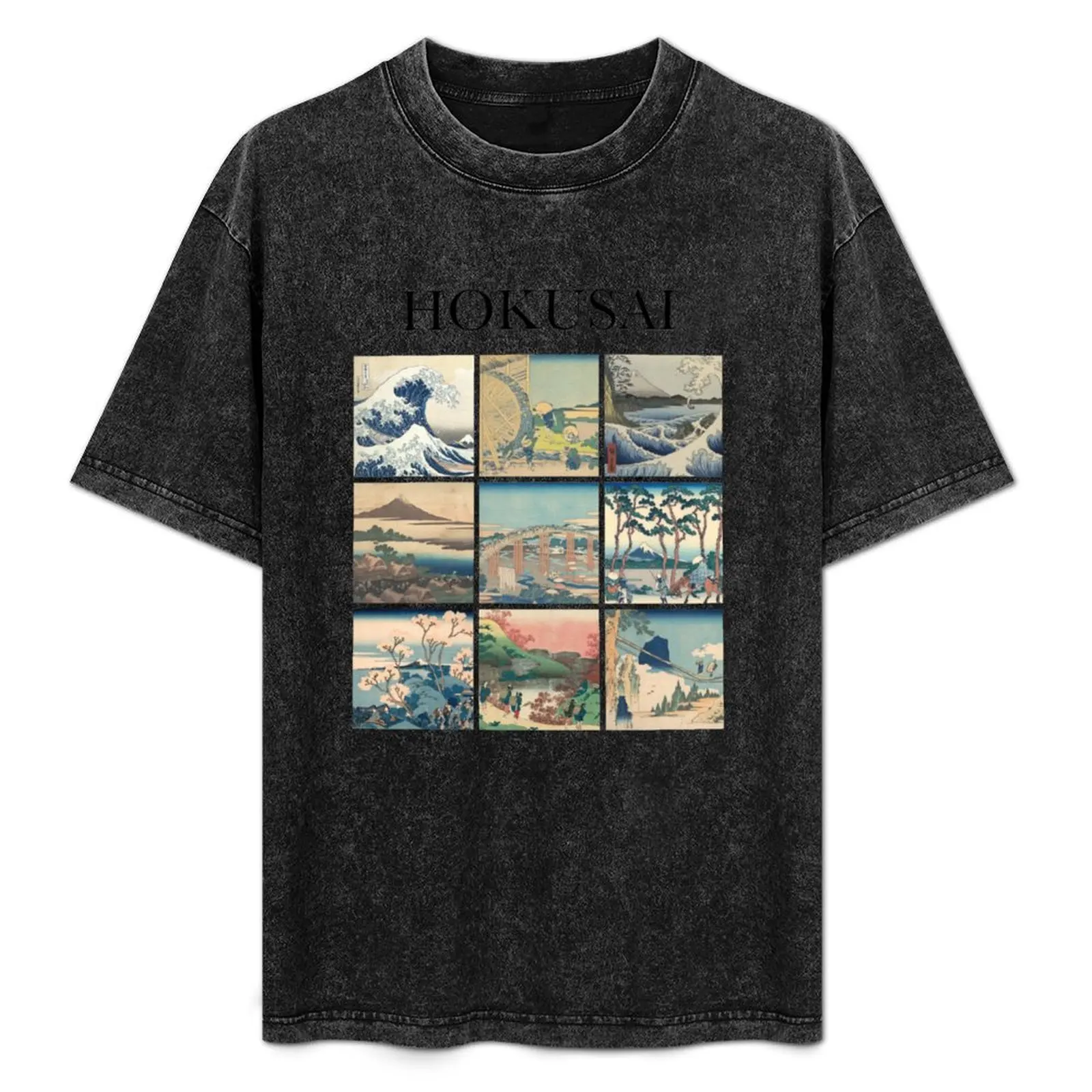 

Hokusai - Collage T-Shirt printed t shirts for man man tshirt man t shirt summer t shirt for 100 percent cotton T-Shirt