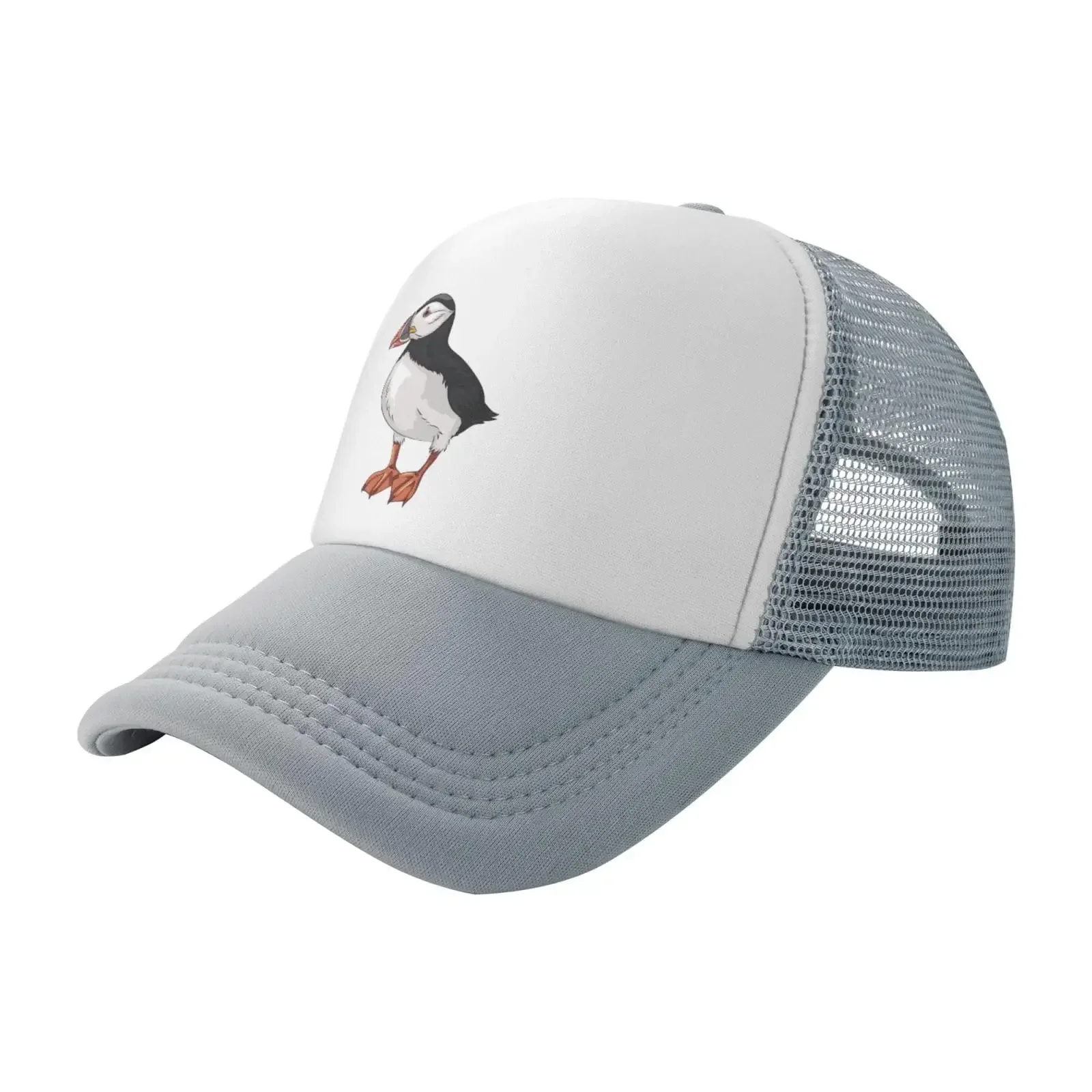 New Sandwich Cap Baseball Hat Adjustable Fashion Outdoors Puffin Logo s Unisex Man And Women Outdoor Sport Mesh