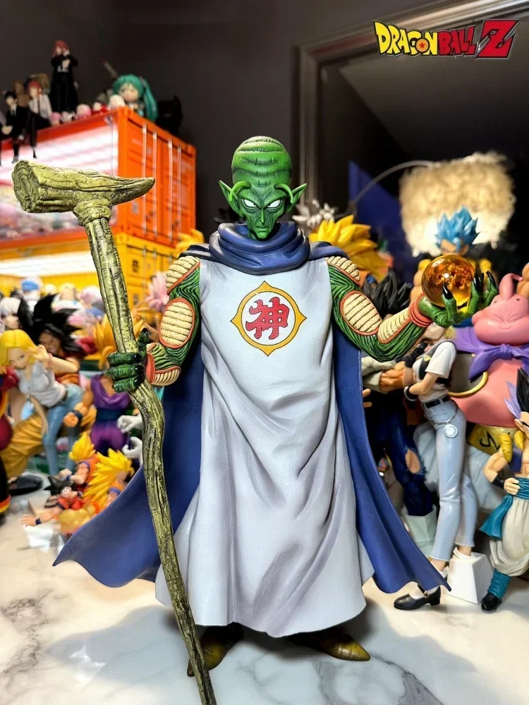 34 centimetri Dragon Ball Z Vecchio Piccolo Anime Figura Piccolo Action Figurine Collezione Statua Modello Personalizzato Bambole Desk Decor Giocattoli Regali