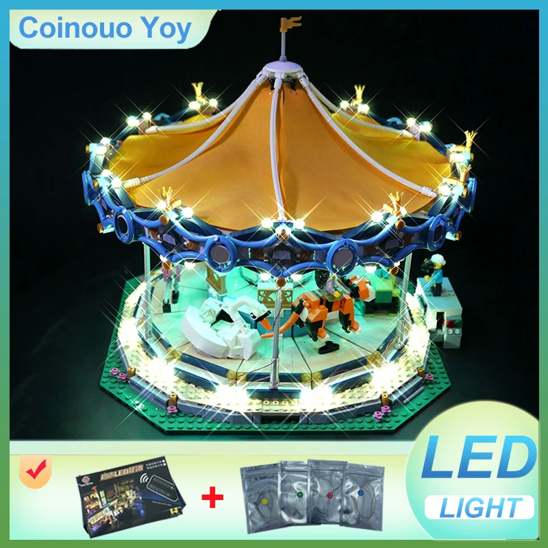 

Premium DIY Led Light Kit For Lego 10257 (Only Led Light,Without Blocks Model) Brighten Up Your Creations