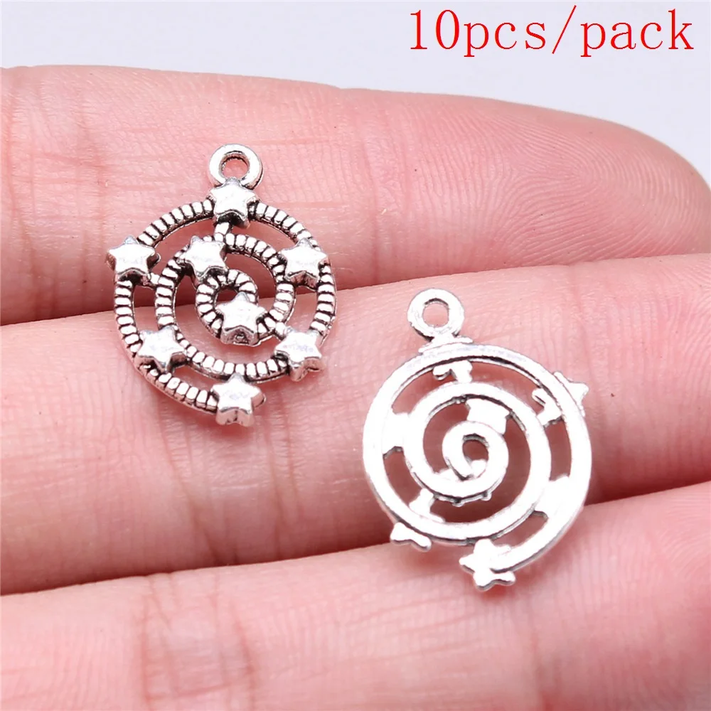 Luzem Charms do tworzenia biżuterii zestaw wisiorek Diy biżuteria akcesoria gwiazda magiczna różdżka Charms — zdjęcie 6
