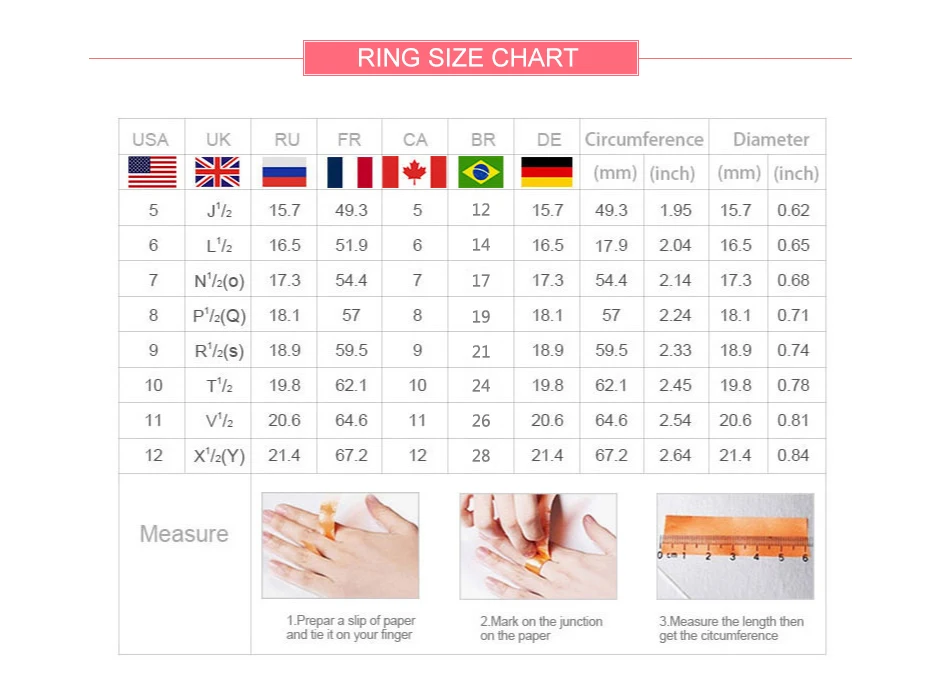 Zdadan 925 Silber quadratische rosa Zirkon ringe für Frauen Mädchen Modeschmuck – Detail 6