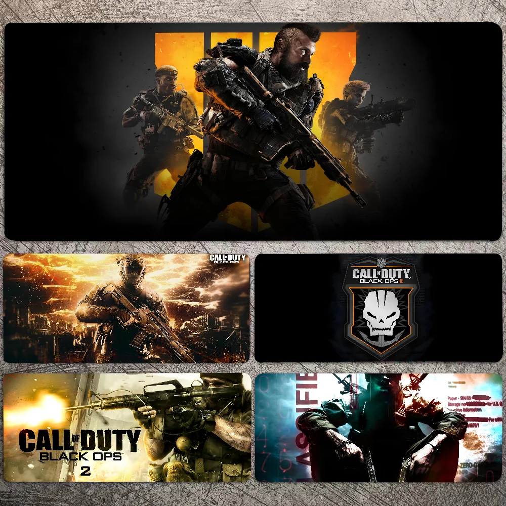 1pc Call Of Duty Black Ops 6 Non-slip Mouse Pad Suitable For Office Computers Laptops E-sports Game Desk Mats XXL Keyboard