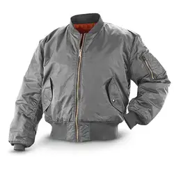 Unisex Bomber Jacket Men windbreaker US Air Pilot Flight Jacket hip hop Waterproof Nylon Autumn Long Sleeve Coat MA1 2026 Z1