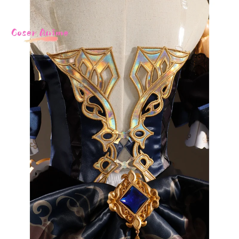 Game Genshin Impact Navia Cosplay Costume Uniform Halloween Carnival Party Christmas Play Role Clothes Clothing - Image 5
