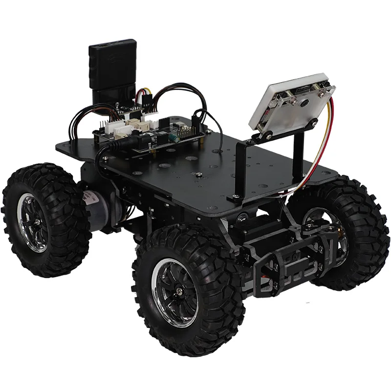 AI Visual Recognition Car with K210 Camera - Autopilot, Mecanum Wheel Chassis, Line Tracking, Smart RC Robot Vehicle