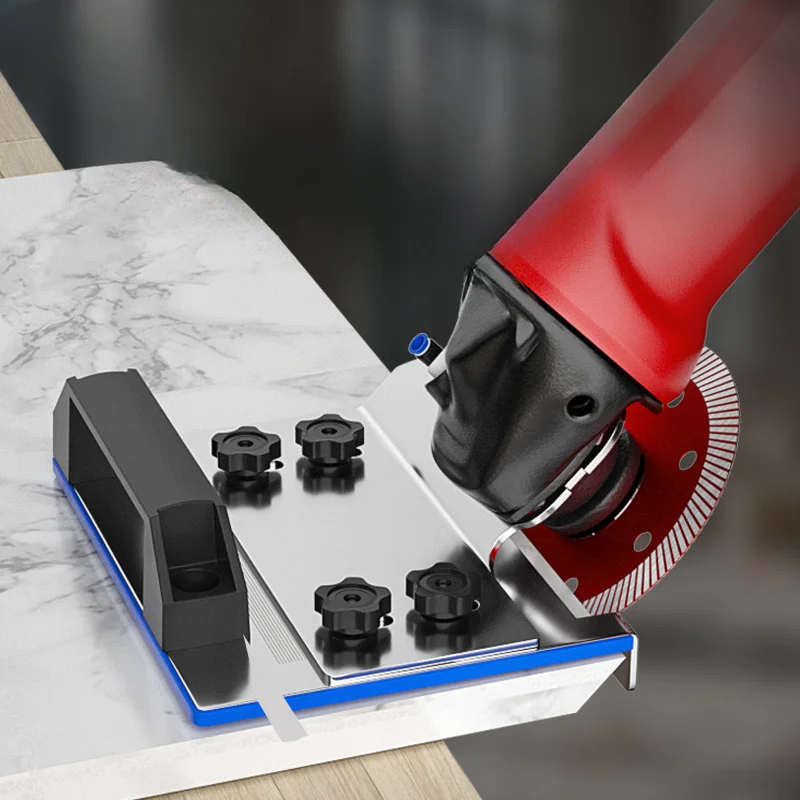 Angle Grinder Stand for Tile 45° Chamfer Cutting100 Type Universal 45° Tile Chamfering Tool Bevel Plate Bevel Chamfer Bracket