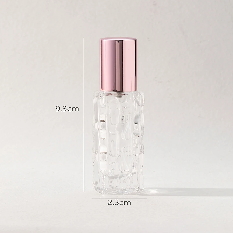 5 Stks/pak 10Ml Helder Glas Parfum Spuitflessen Verstuiver Draagbare Mini Lege Sproeier Pomp Cosmetische Container