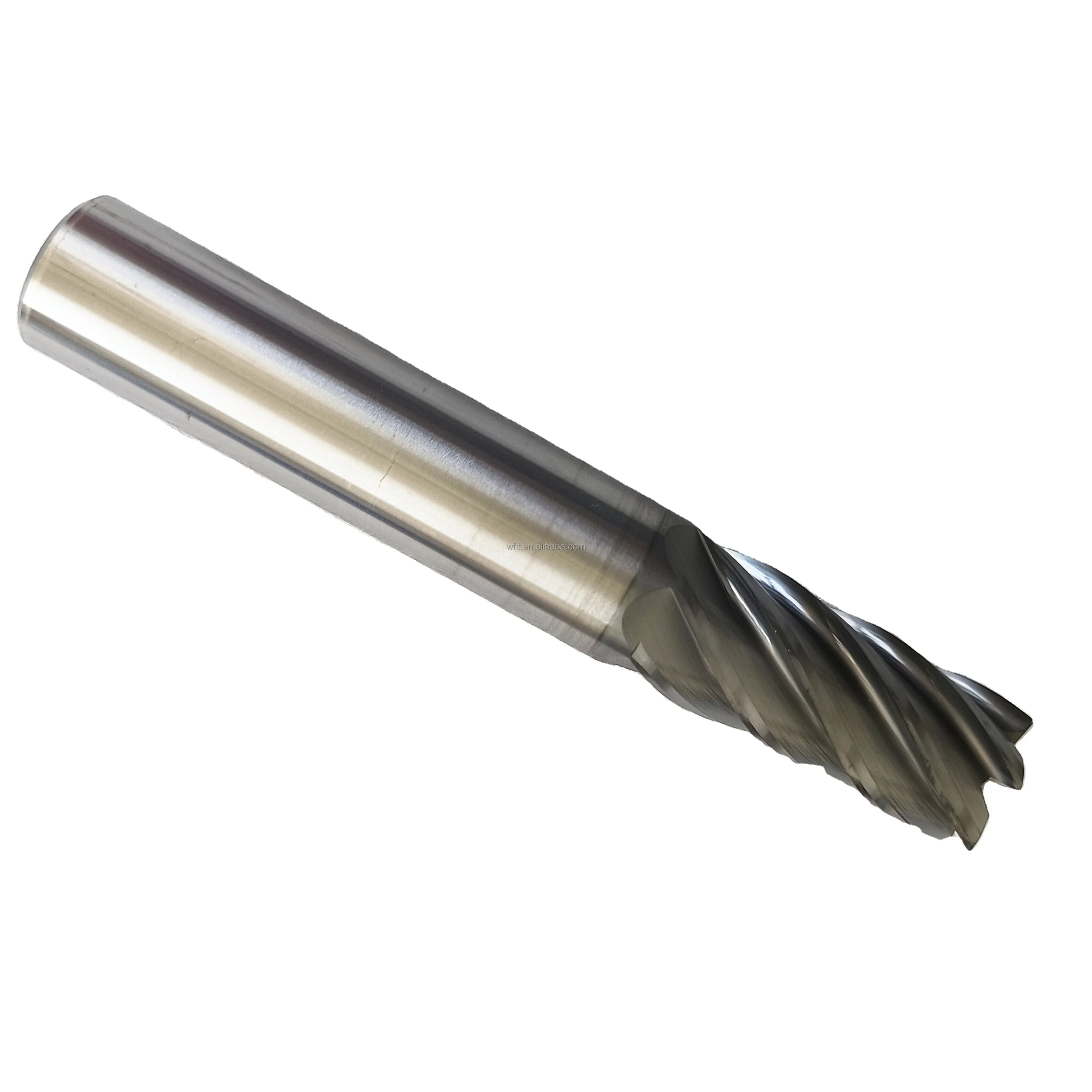 

High Performance 6-Flute Solid Carbide High-Speed Steel CNC Milling Cutter for Steel & Cast Iron Processing OEM ALTIN