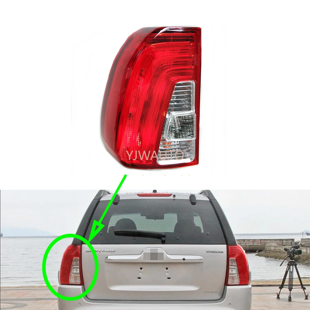 

Tail Lamp For Kia Sportage R 2013 2014 Tail Light Assembly Auto Rear Turning Signal Brake Lamp Warning Bumper Light