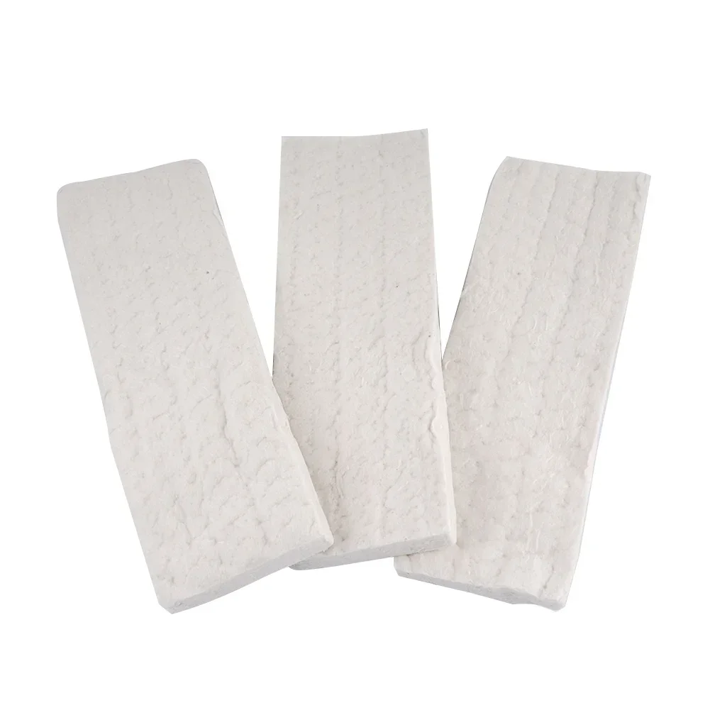 

Fiber Blanket Ceramic Sponge Leak-proof White Safety Bio Fire Wool Sponge 30*10*1.5cm/2.5cm 3pc Ceramic Fiber Blanket New