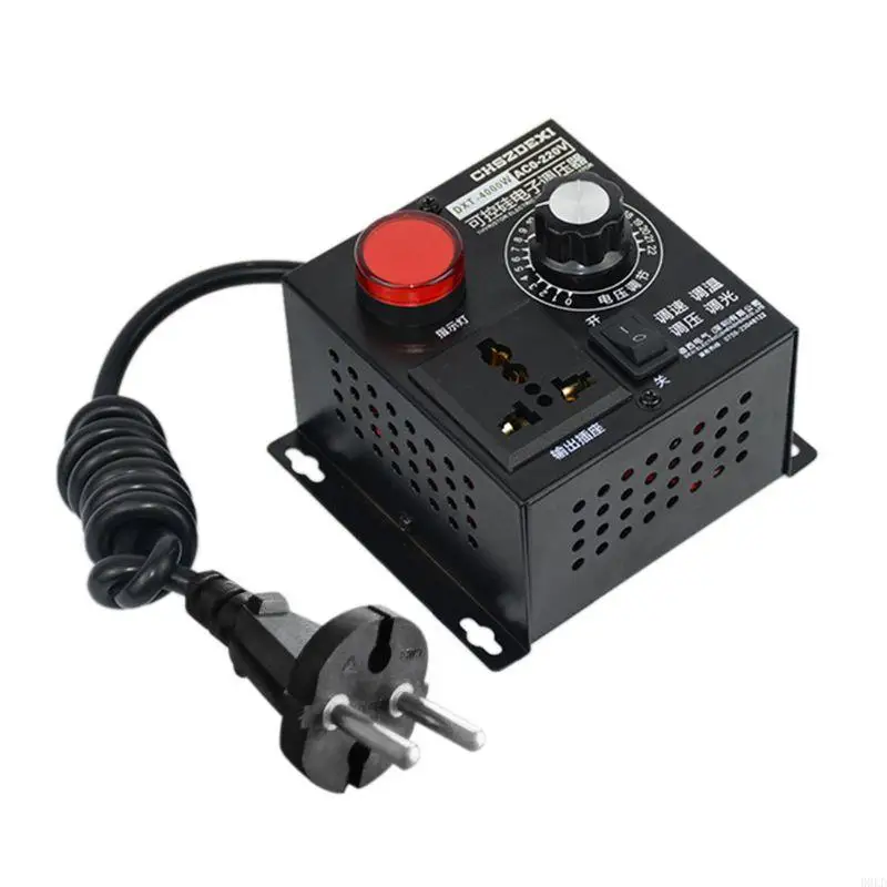

Регулятор скорости двигателя SCR AC220V 4000W Светодиодные диммеры Регулятор напряжения Термостат D0LD