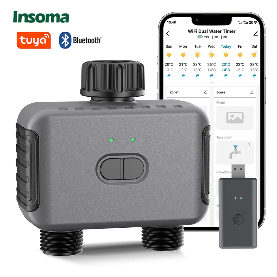 Smart Automatic Water Timer for Garden Irrigation