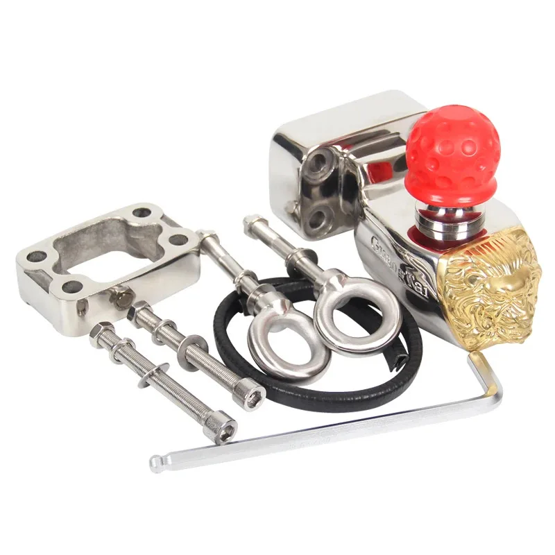 

ZAIQU Stainless Steel Hitch Cer for LX570 4x4 Off-Road Accessories Car Trailer Parts & Accessories