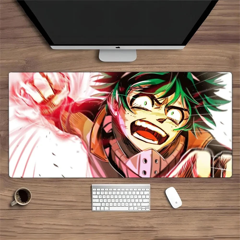 My Hero Academia Mousepad Mouse Pad Gamer HD Print Computer Mouse Mat Office Rubber Keyboard Mat