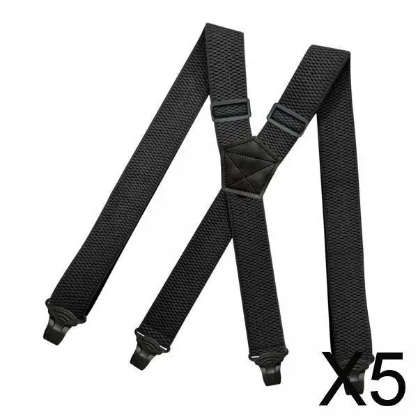 

Подтяжки для мужчин и женщин, регулируемые, с четырьмя зажимами, эластичные, прочные, моющиеся, для брюк, повседневные, для свадьбы, вечеринки