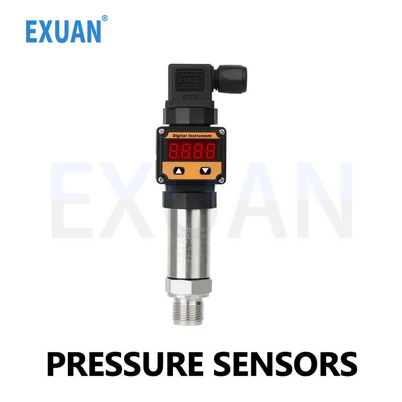 

0.5 Level Diffused Silicon Pressure Transmitter Digital Display Sensor High Precision Air Pressure Oil Hydraulic Pressure Gague