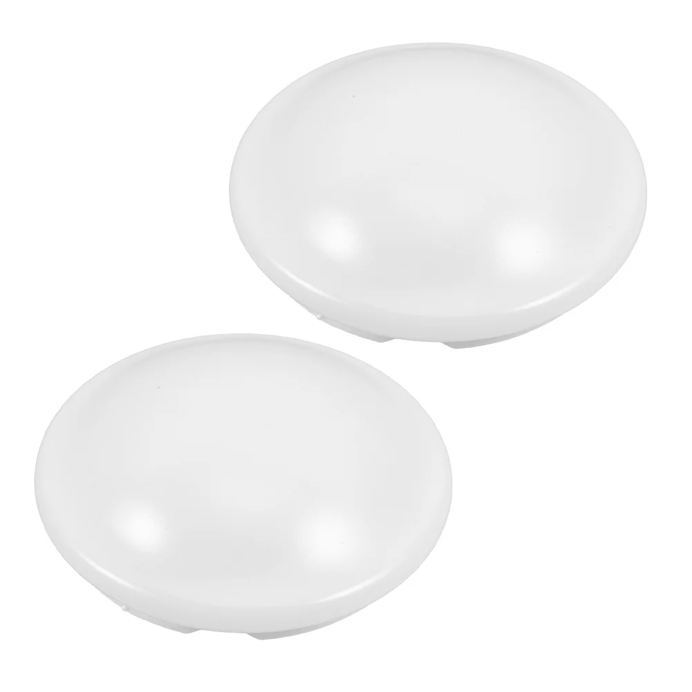 

2 pcs Plastic Dome Clip On Lamp Shade Diffuser For Bedroom Bathroom Kitchen Shades Ceiling Light Fixture Cover