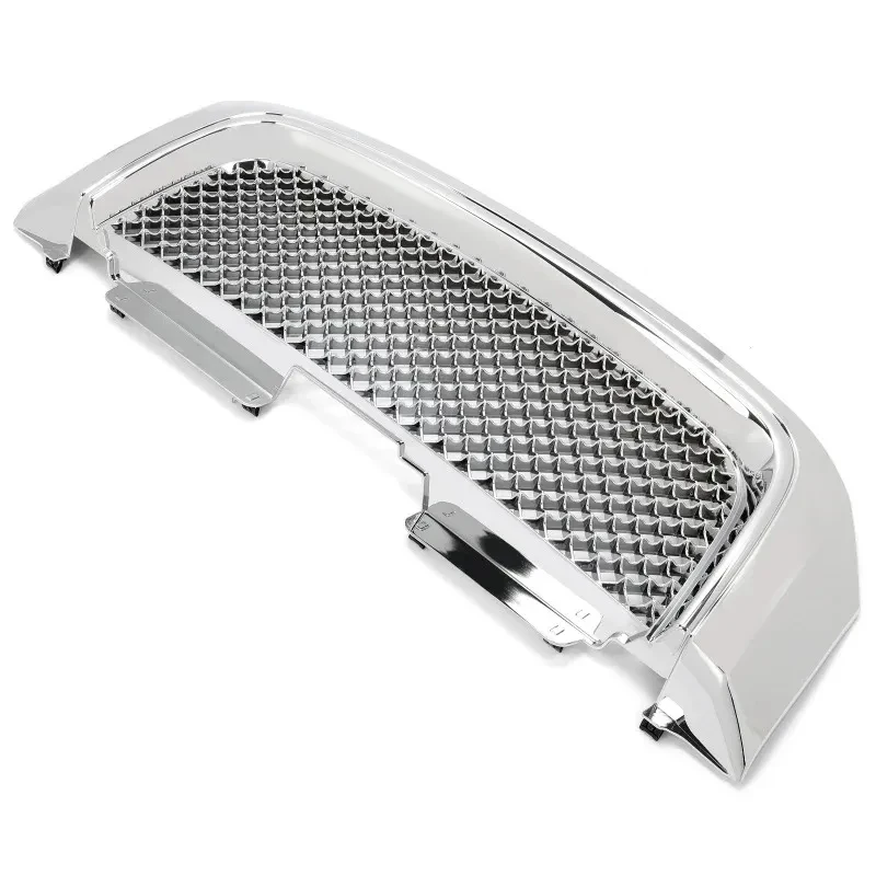 

For 02-08 C Envoy Chrome Luxury Mesh Style Front Upper Hood Bumper Grille