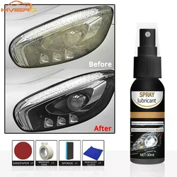 Car Headlight Polishing Agent Scratch Remover Repair Fluid Maintenance Renewal Polish Clean Liquid Kit Auto Accessorie Cleaner