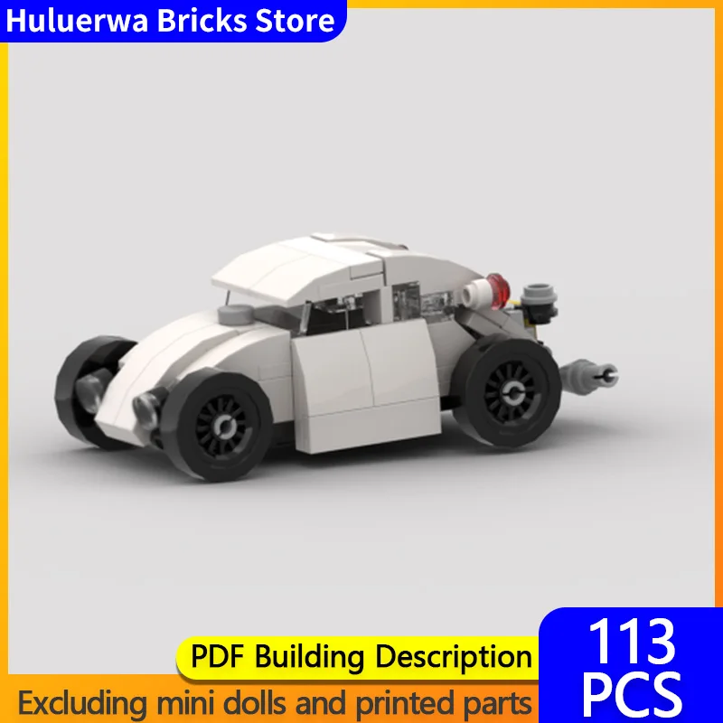 

Speed Hypercar Model MOC Building Bricks Compact Modified Car Modular Technology Gifts Holiday Assemble Children Toys Suit