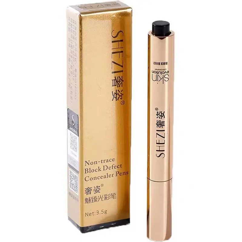 SHE ZI fondotinta per il viso Liquid Dark Eye Circle Concealer Pen Spot Acne Perfect Skin Care Beauty Concealer 3.5g