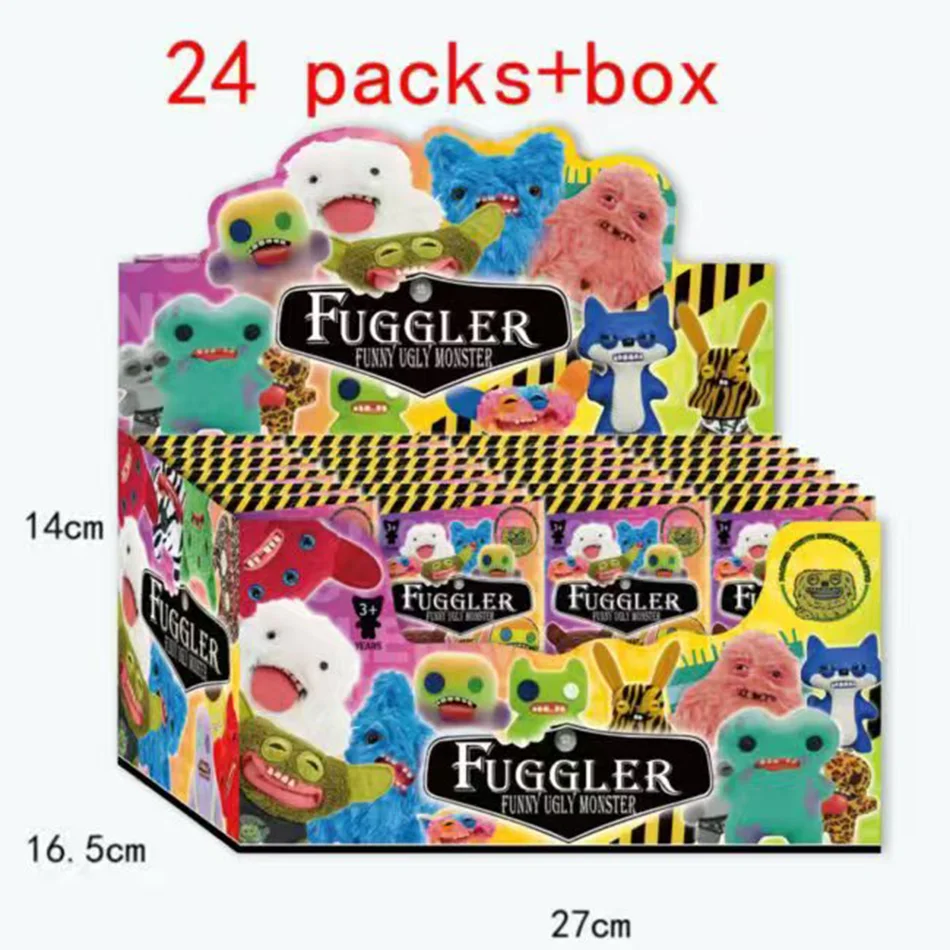 Originele Fuggler Figuur Speelgoed Blind Box Grappige Lelijke Tand Monsters Fugglers Action Beeldje Collectible Model Poppen Gift Kids