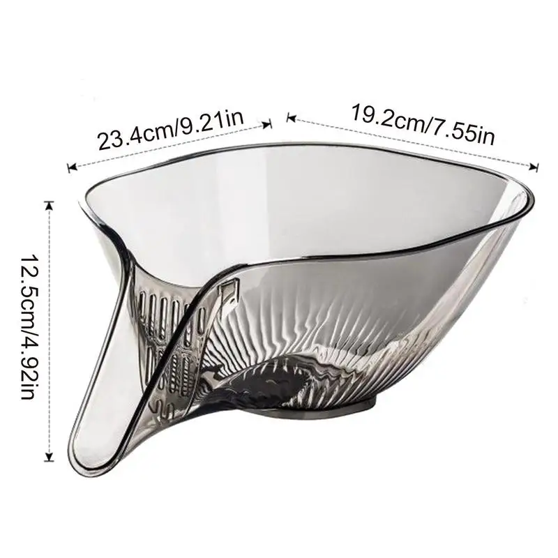 Multifuncional Kitchen Sink Colander, Drain Strainer Basket, Alta Qualidade, Household, Vegetais, Frutas, Lavagem, PET