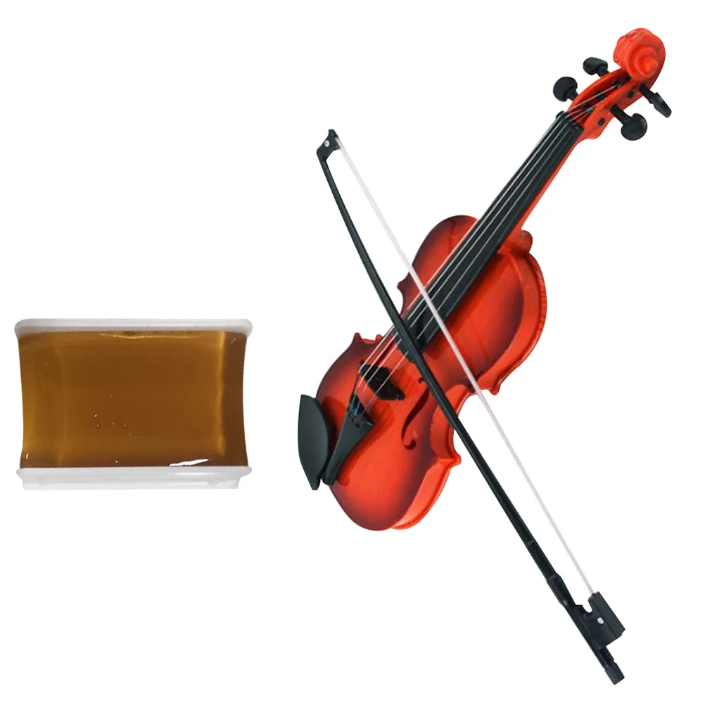 

Kid Violin Plaything Mini Toy Harp Miniature Prop 6-string Music Instrument Enlightenment Toddler