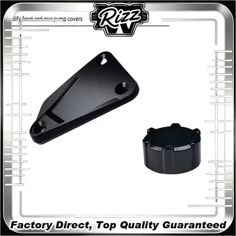 FOR KTM 790DUKE890ADV Motorcycle Aluminum Front & Rear Brake Pump Oil Reservoir Caps Protective Covers Enhanced Bike Maintenance