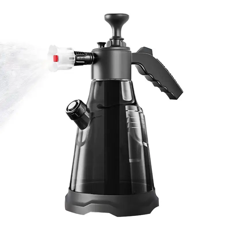 

Hand Pump Foam Sprayer for Car Wash High Pressure Multipurpose Portable Car Wash Pump Foaming Watering Can 2.3L High Pressure