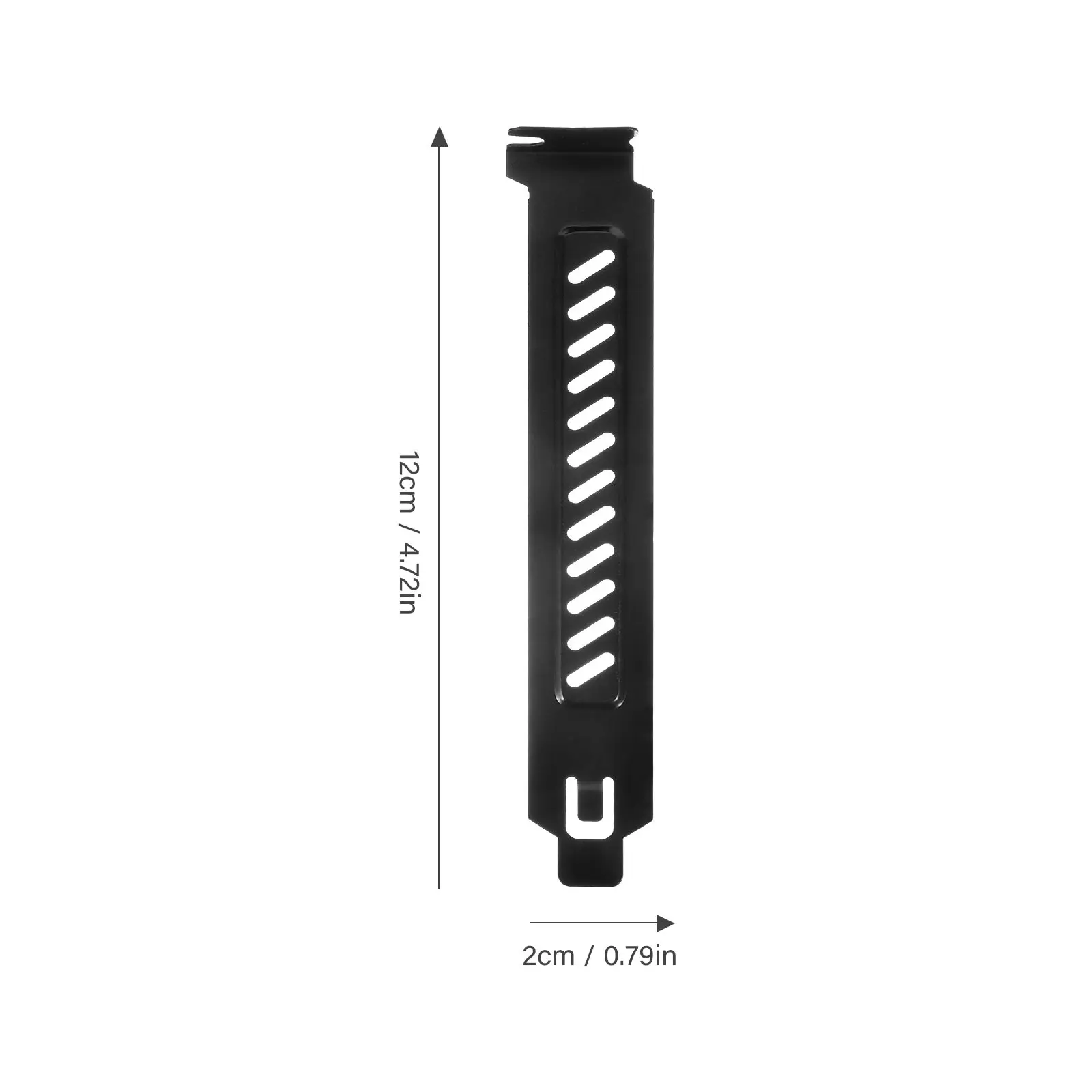 20Pcs Computer Chassis Blank Plate Pci Expansion Slot Cover Electroplated Rust Resistant Precision Cut Dustproof Heat Venting Pc