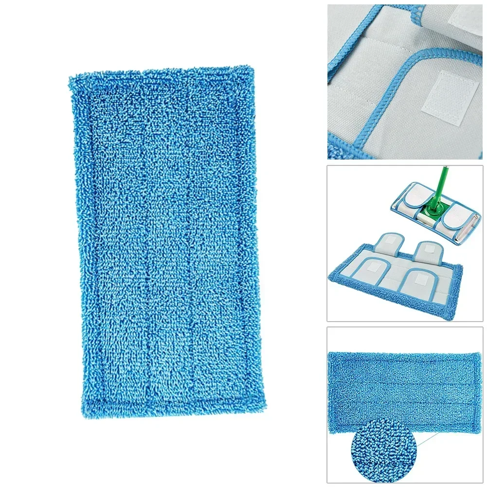 ไมโครไฟเบอร์ชั้น Mop Double-Acting Mop สําหรับ Sweeper Mop Spin Mop ผ้าไมโครไฟเบอร์ Self Wring Pads ซักผ้า Home Rags