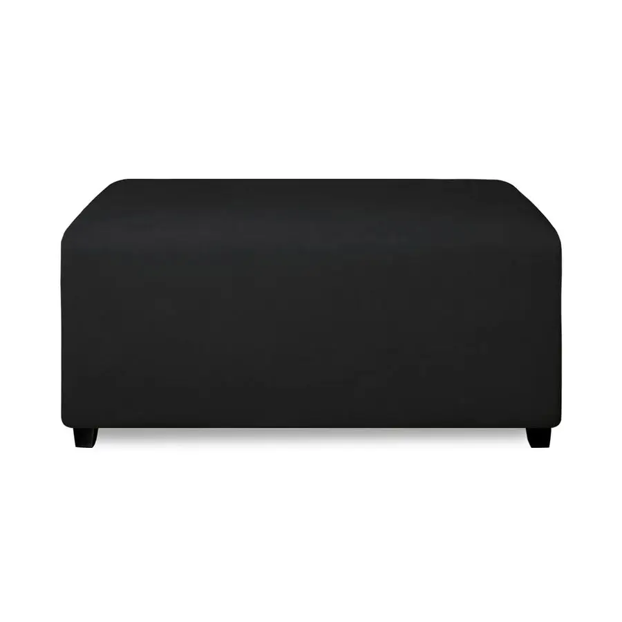 

Super Stretch Soft Form Fit Ottoman Cover Rectangle Ottoman Slipcovers for Foot Stool amp Folding Storage Furniture for Living R