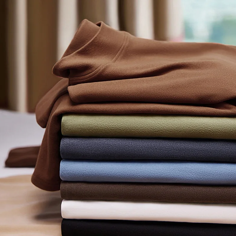 

Осенне-зимнее теплое мужское термобелье с длинными рукавами, топы