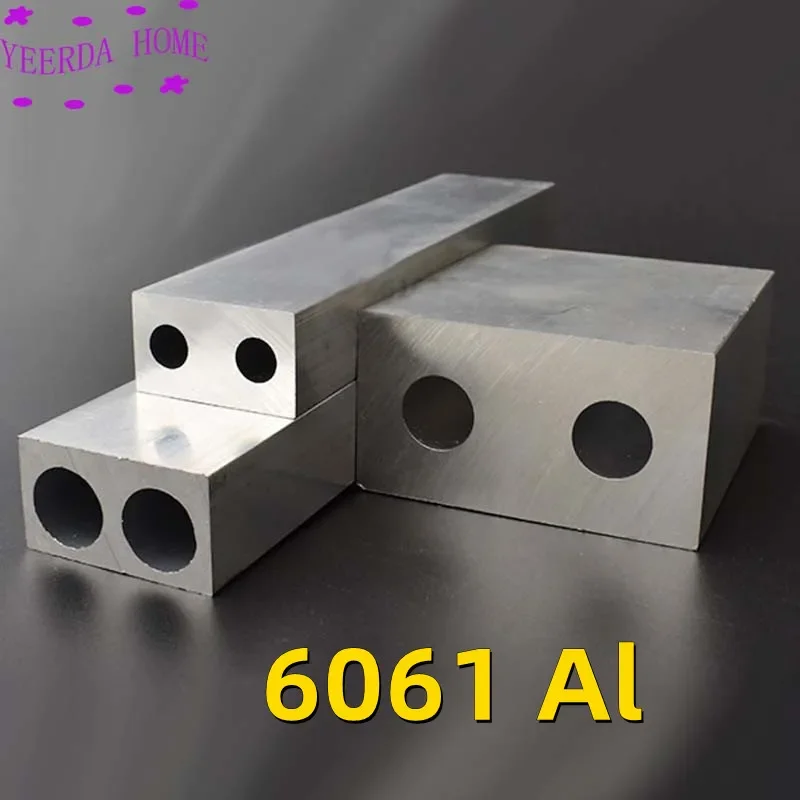 

Высококачественная алюминиевая квадратная трубка с двойным отверстием, полая труба из алюминиевого сплава 6061, высококачественный материал «сделай сам»