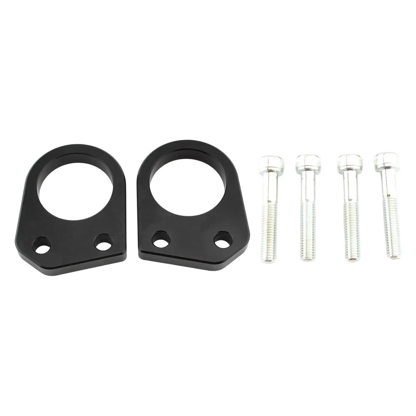 

2x запасные части для проставки руля мотоцикла, высокая производительность, черный