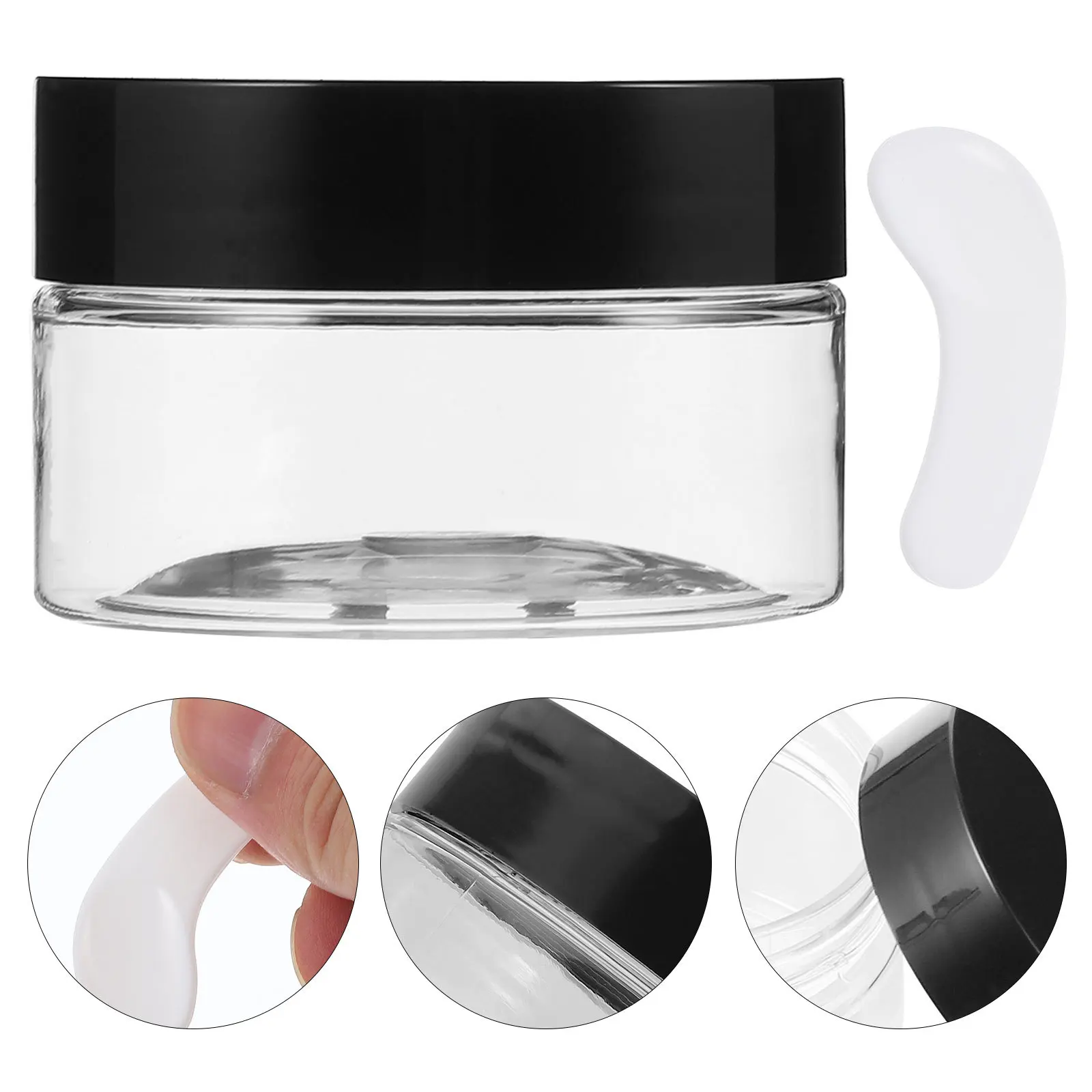 طقم حامل كريم الوجه مكون من 110 قطعة مع ملعقة قناع وعاء مدمج لتخزين الشامبو وغسول الجسم والزيوت العطرية