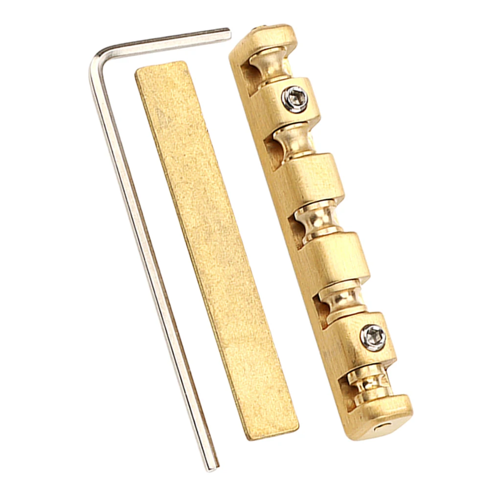 

1 Set Of Brass String Nuts 2.0Mm Replacement For Stringed Instruments Better Tone Sustain Durable Lightweight String Accessories