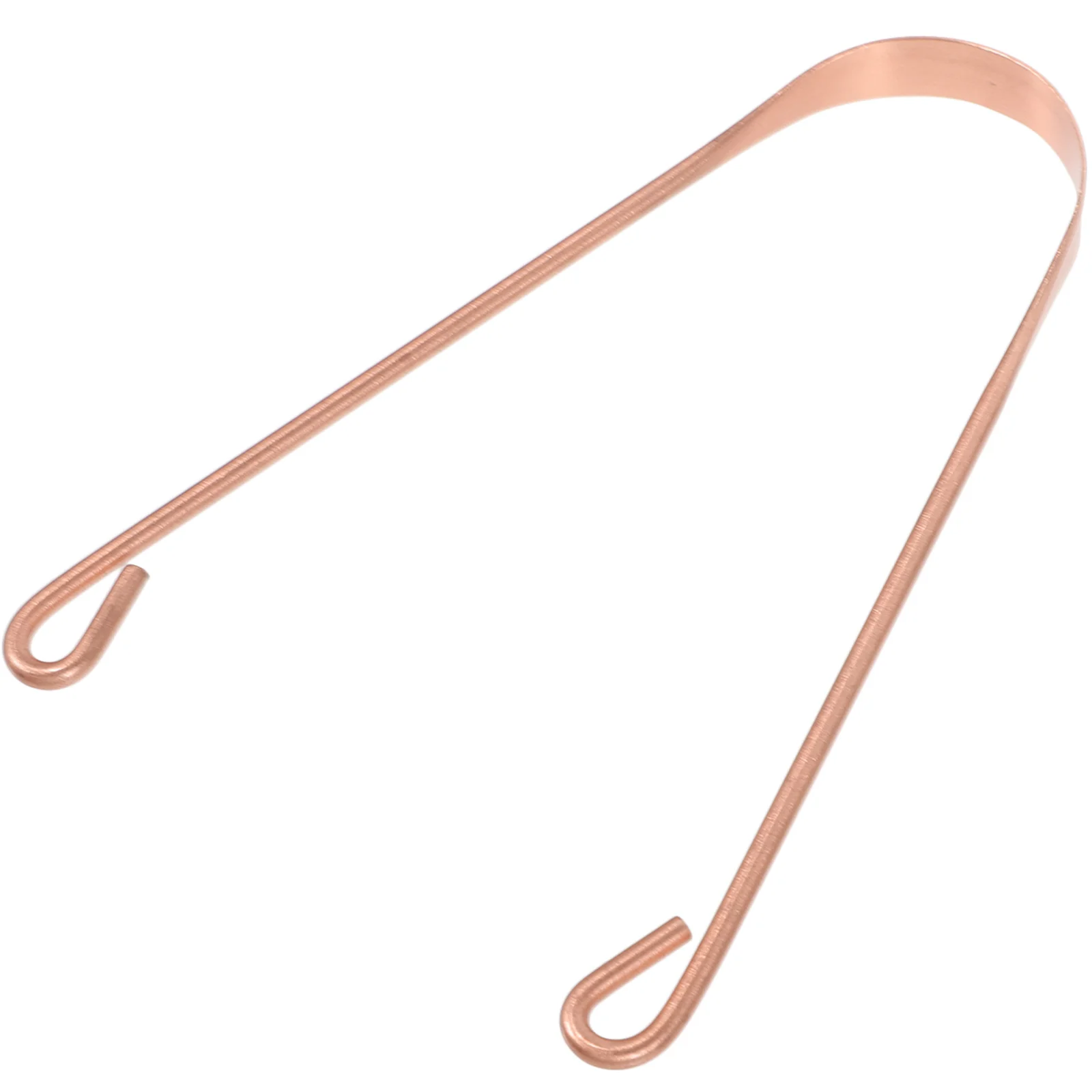1 Set Raschietto a forma di U Strumento per rinfrescare l'alito Detergente portatile per l'igiene orale per adulti Raschietto per la pulizia della lingua in metallo