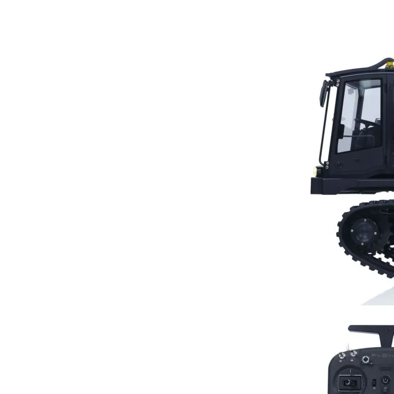 

T14R Super Frog Upgraded Panther RC Hydraulic Tracked Dumper 1/14 Remote Control Metal Tipper Truck Frsky X14 Radio Sound Light
