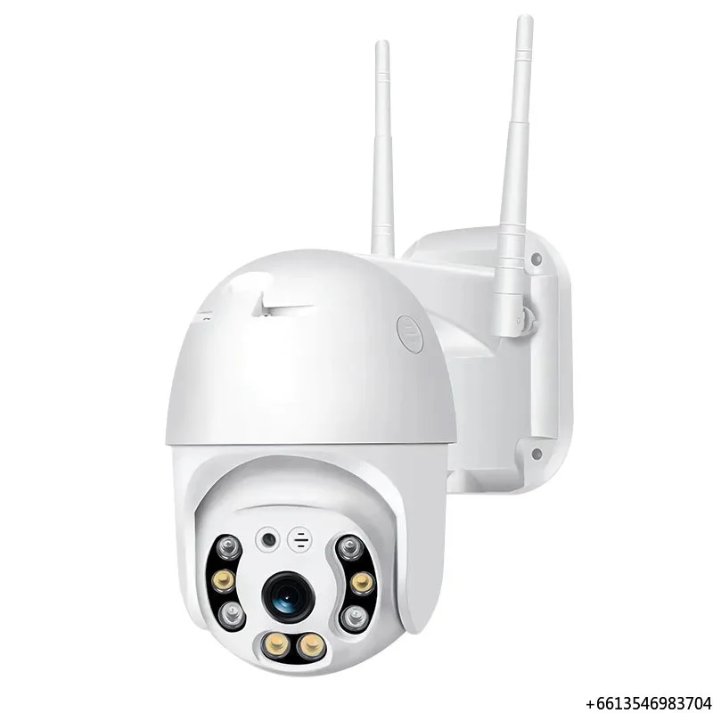 Home and Outdoor Surveillance Wireless HD Night Vision Smart Network Camera with CMOS Imaging Sensor Cloud Data Storage Options