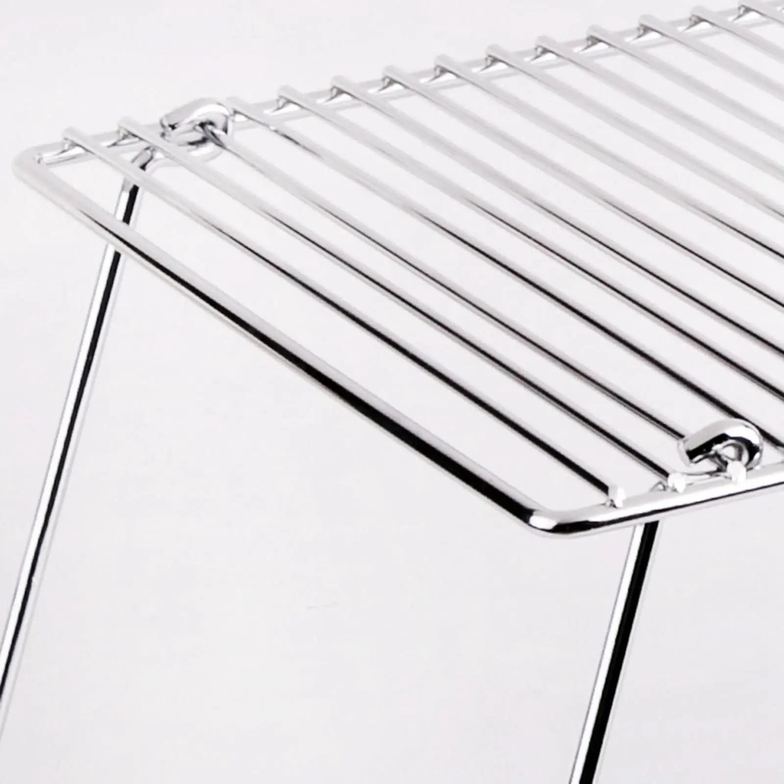 Folding Campfire Grill Baking Rack Drying Roasting Rack Multipurpose Camping Grill for Hunting Outdoor Picnics Fishing Trip