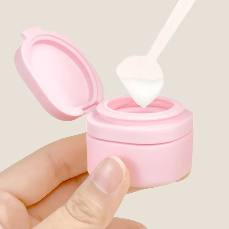 Cosmetici Split Bottle Travel Set Nordic PE tubo bottiglia EVA Wash and Makeup Bag portatile e aereo Split Bottle Travel Set