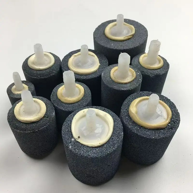 6Pcs Air Stones 22×22mm Fine Sand for Aquarium, High-Density Fine Bubbles, Special Design & Not Easy to Fall Off.