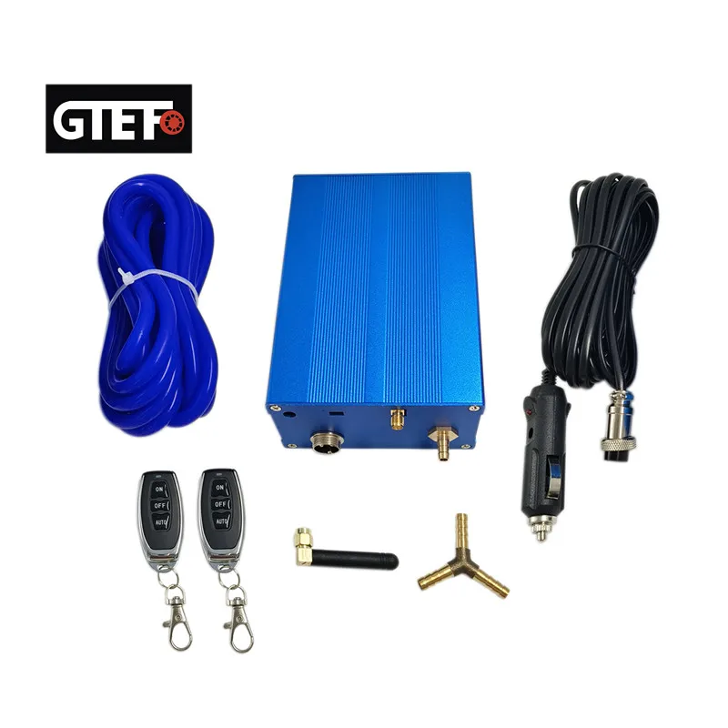 GTEFO 1 Set Car Exhaust Controller Aluminum Alloy Vacuum Pump Air Exhaust Control Wireless Remote Controller