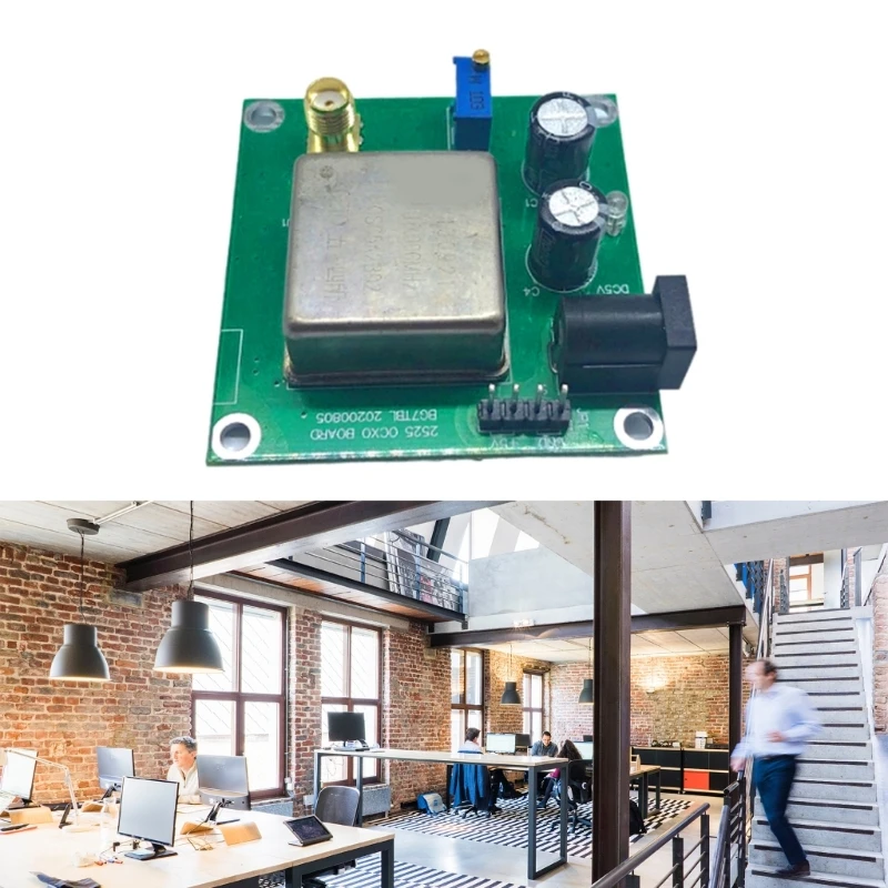 SMA Interface 10M OCXO Board Constant Temperature 10MHz Output for Circuit and Development Projects F19E