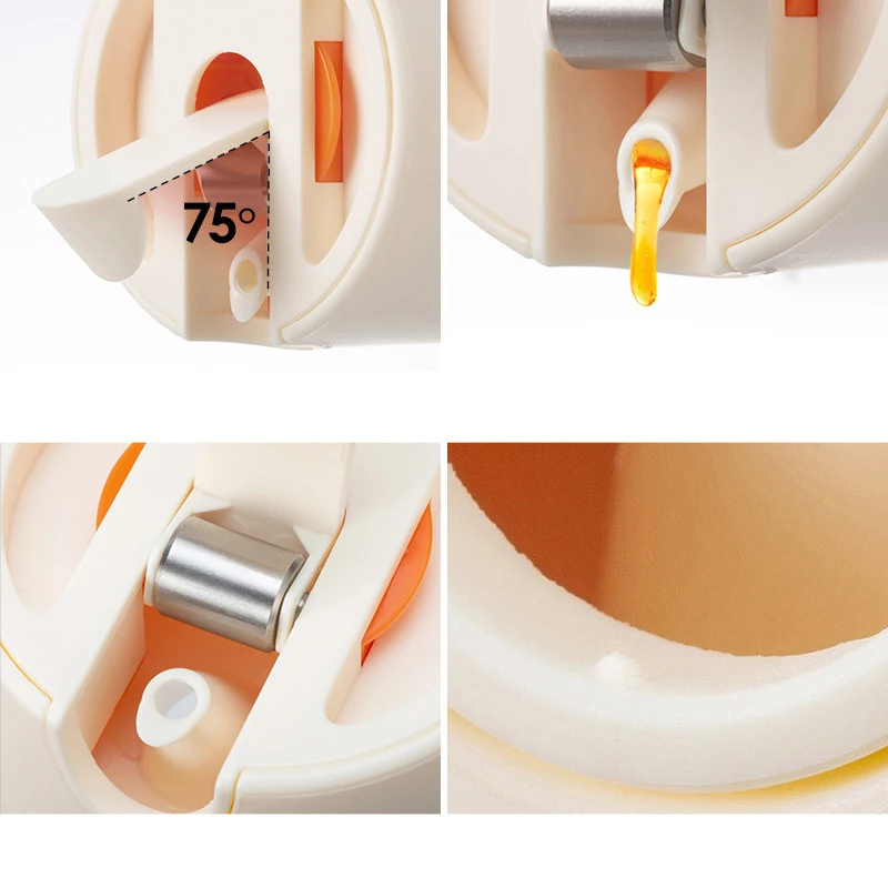 

Spoon Separation Seasoning Box Kitchen Household Seasoning Tank Salt Tank Seasoning Box Two-in-one Design